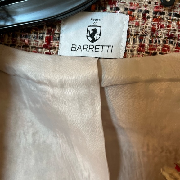 5040-MTT Two Piece  Womens Multi Color Tweed Button Front Jacket & Skirt Sz XS - Picture 9 of 14